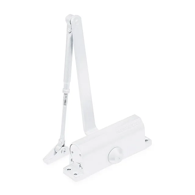 Доводчик дверной Notedo DC-080 гидравлический 60-120 кг белый