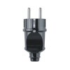 Вилка Navigator 61 360 NCA-PL02-16A-E-BL прямая черная