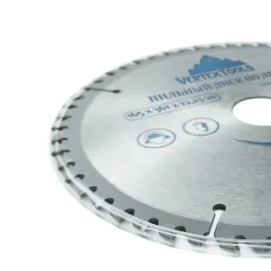 Диск пильный VertexTools по дереву 165*36Т*22.23-20 мм