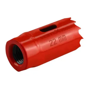 Коронка биметаллическая VertexTools 2525-22 по металлу 22 мм