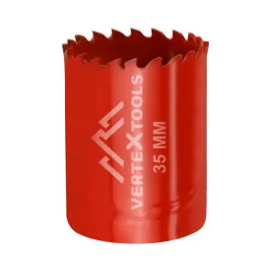 Коронка биметаллическая VertexTools 2525-35 по металлу 35 мм