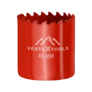 Коронка биметаллическая VertexTools 2525-45 по металлу 45 мм