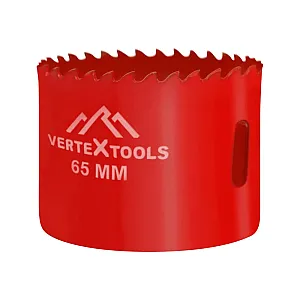 Коронка биметаллическая VertexTools 2525-65 по металлу 65 мм