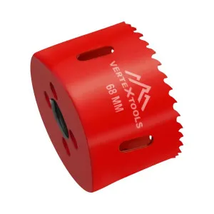 Коронка биметаллическая VertexTools 2525-68 по металлу 68 мм