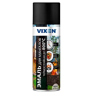 Эмаль для мангалов Vixen до 800°С 520 мл