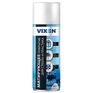 Покрытие матирующее Vixen VX90400 для стекла и пластика белое 520 мл