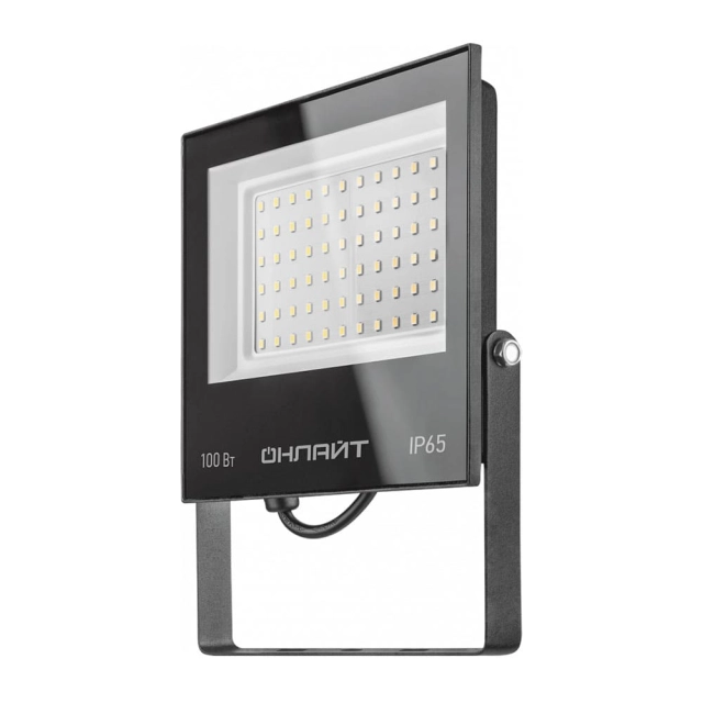 Прожектор Онлайт 90 500 OFL-03-100-6.5K-BL-IP65-LED Прожектор Онлайт 90 500 OFL-03-100-6.5K-BL-IP65-LED