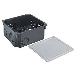 Коробка распаечная Navigator 93 763 NSS-DB-SW-100-100-50-BL с крышкой