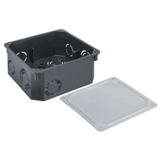 Коробка распаечная Navigator 93 763 NSS-DB-SW-100-100-50-BL с крышкой Коробка распаечная Navigator 93 763 NSS-DB-SW-100-100-50-BL с крышкой