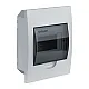Бокс встраиваемый Navigator 93 802 NSS-DBI-6-WH-IP41 ЩРВ-П-6 модулей пластик