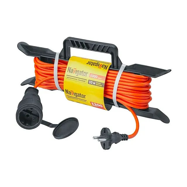 Удлинитель Navigator 93 930 NPE-F-20-Е-3*1 на рамке c заземлением 1 гнездо 20 м