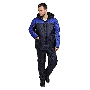 Костюм утепленный ГК Артекс Балтика размер 60-62 рост 182-188 синий+василек