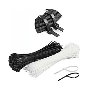 Хомут Admiral нейлон 6.6 2.5*100 черный против УФ+морозостойкий 100 шт