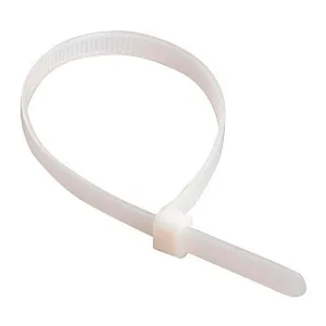 Хомут Vikont Electro нейлоновый 4.8*400 мм белый 100 шт