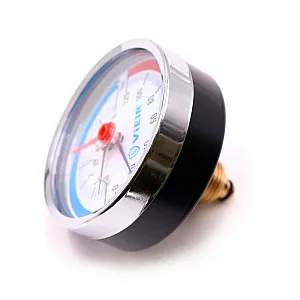 Термоманометр Vieir YF6 горизонтальный 1/2