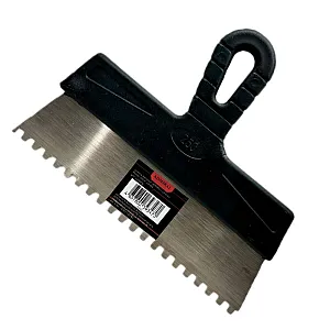 Шпатель Admiral зубчатый фасадный нержавеющий 250 мм зуб 6*6