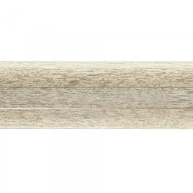 Плинтус LinePlast L006 дуб молочный 58 мм 2.2 м