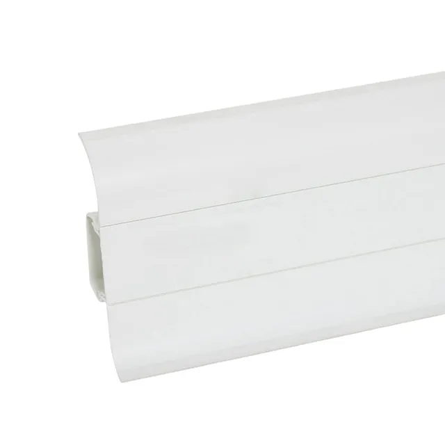 Плинтус LinePlast L045 белый 58 мм 2.2 м
