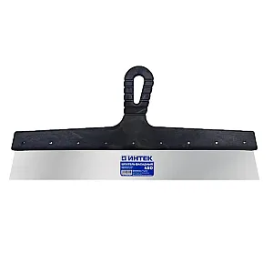 Шпатель фасадный Интек 10102-450 из нержавеющей стали 450 мм
