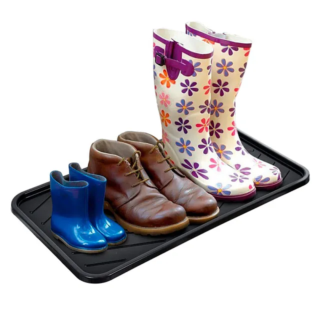 Лоток для обуви Vortex 22352 63.5*35.4*1.3 см черный