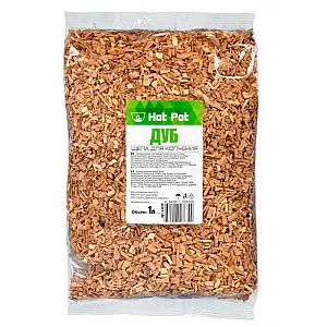 Щепа для копчения Hot Pot 61419 дуб 1 л