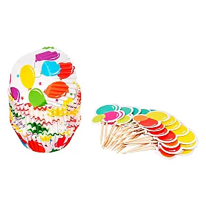 Набор для выпечки и украшения кексов Marmiton 17055 24 шт