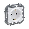 Розетка Legrand Inspiria 673720 2P+Е белая