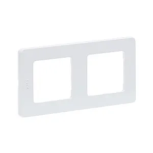 Рамка Legrand Inspiria 673940 2 поста белая