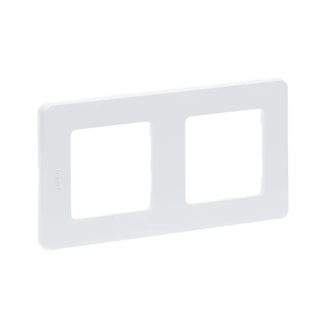 Рамка Legrand Inspiria 673940 2 поста белая