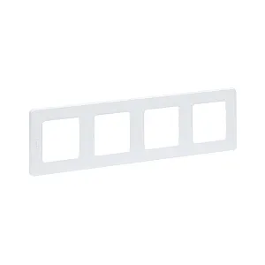 Рамка Legrand Inspiria 673960 4 поста белая