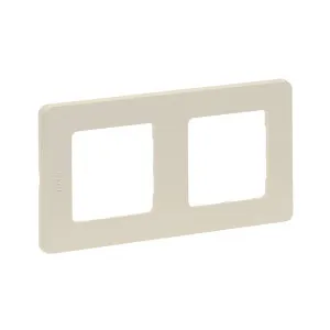 Рамка Legrand Inspiria 673941 2 поста слоновая кость