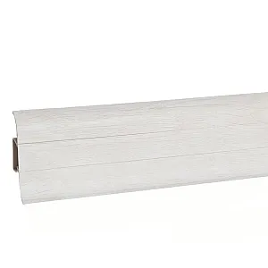 Плинтус Rico Leo №174 береза с кабель-каналом