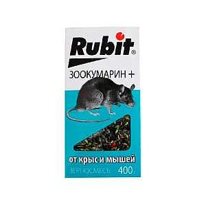 Рубит Зоокумарин+ зерновая смесь 400 г