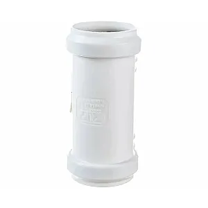 Муфта для внутренней канализации РосТурПласт 36340 белая 32 мм