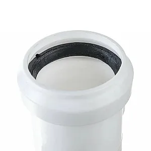 Муфта для внутренней канализации РосТурПласт 36340 белая 32 мм