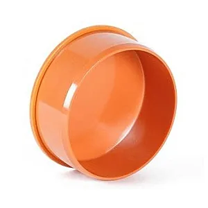 Заглушка наружняя канализация Valfex 160 мм рыжая