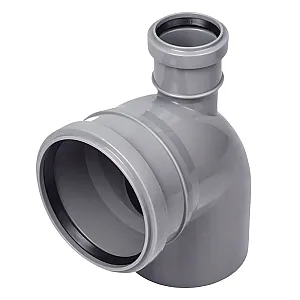 Отвод Valfex 23125120 универсальный 110/50 мм 87.5° фронт-вверх