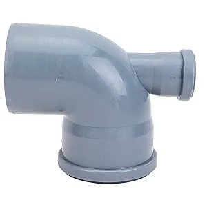 Отвод Valfex 23125120 универсальный 110/50 мм 87.5° фронт-вверх