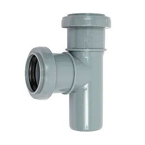 Тройник Valfex 24040040 40*40*87.5 для внутренней канализации