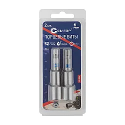 Биты Cutop Profi 83-554 с торцевыми магнитными головками 8*65 мм 2 шт