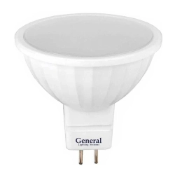 Лампа светодиодная General GLDEN-MR16-B-10-230-GU5.3-4000