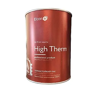 Лак термостойкий Elcon до 250°С бесцветный 1 л