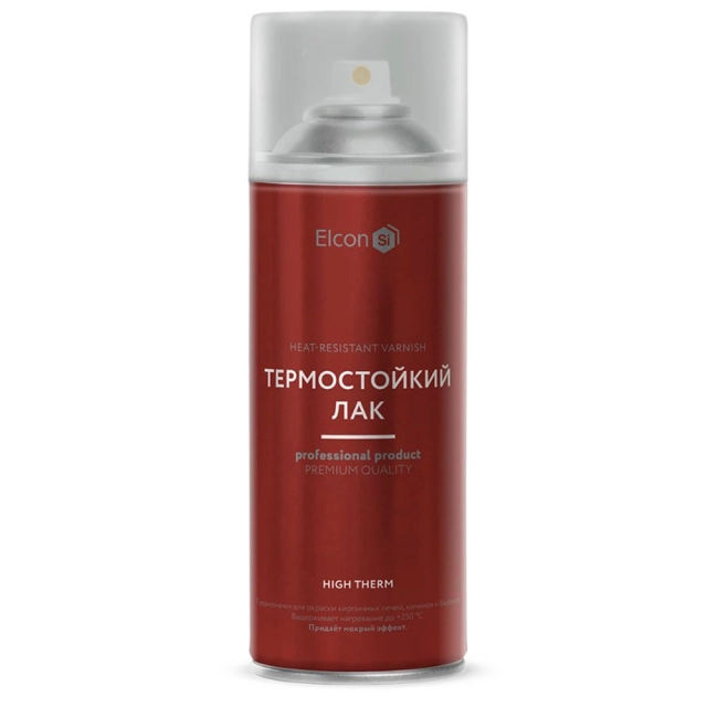 Лак термостойкий Elcon до 250°С 520 мл Лак термостойкий Elcon до 250°С 520 мл