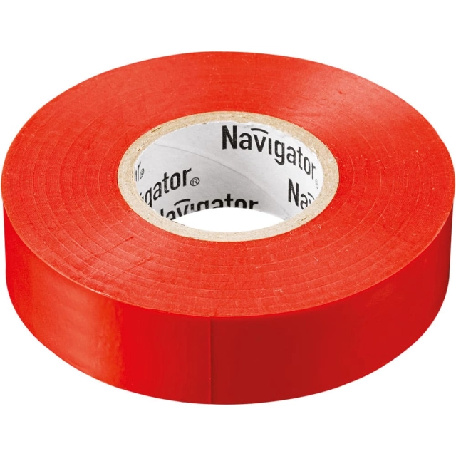 Изолента Navigator 71 104 NIT-B15-20/R красная Изолента Navigator 71 104 NIT-B15-20/R красная