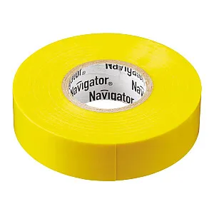 Изолента Navigator 71 105 NIT-B15-20/Y желтая