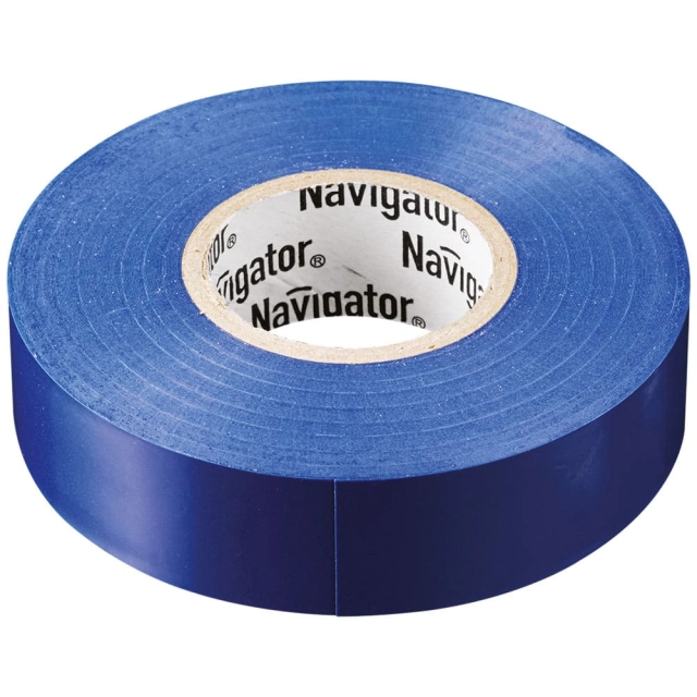 Изолента Navigator 71 107 NIT-B15-20/B синяя Изолента Navigator 71 107 NIT-B15-20/B синяя