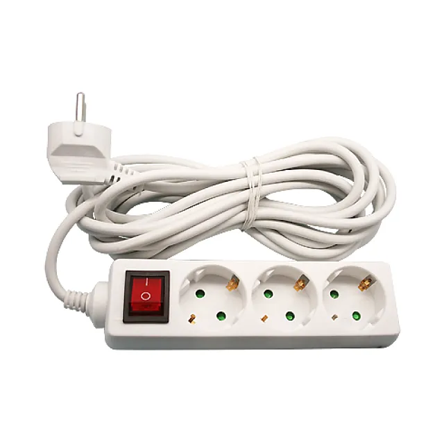 Удлинитель Navigator 71 514 NPE-S1-03-500-ESC-3*0.75 3 гнезда 5 м