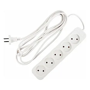 Удлинитель Navigator 71 554 NPE-S-05-500-X-2*0.75 без заземления 5 гнезд 3 м