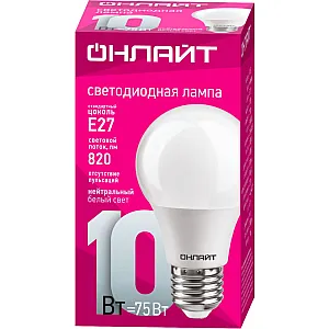 Лампа Онлайт 71 650 OLL-A60-10-230-4K-E27