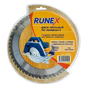 Диск пильный Runex 552005 по ламинату 56 зубьев 200*32/30 мм